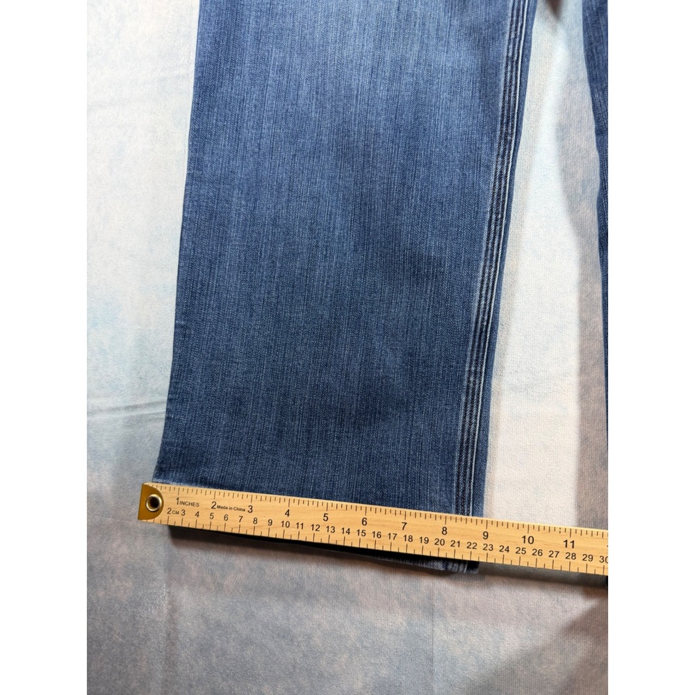 Duluth Carpenter Jeans Mens 44x30 Blue Excellent Ballroom Double Flex Standard - Picture 7 of 10